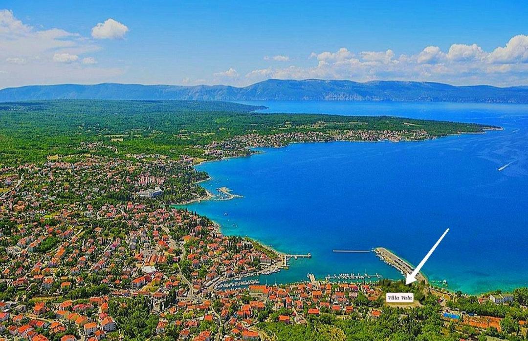 Apartment Villa Vala Malinska Dış mekan fotoğraf